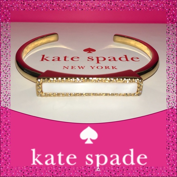 Take 40% Off Kate Spade ♠️ Gold Bar Bracelet NWTs